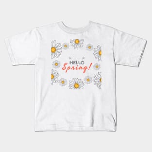 Hello spring Kids T-Shirt